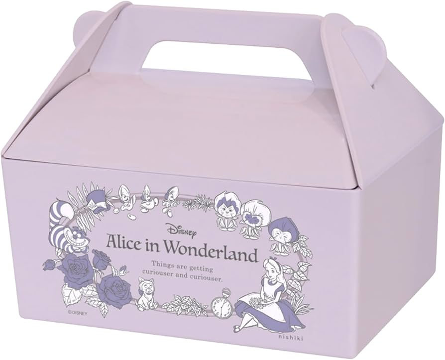 Amazon.co.jp: 錦化成 収納ケース 不思議の国のアリス 約幅15.5×奥行